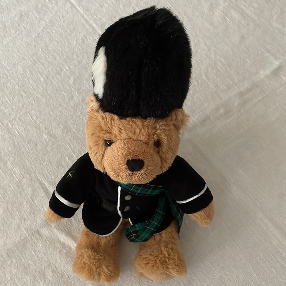 HARRODS Scottish Signature Plush Piper Teddy Bear